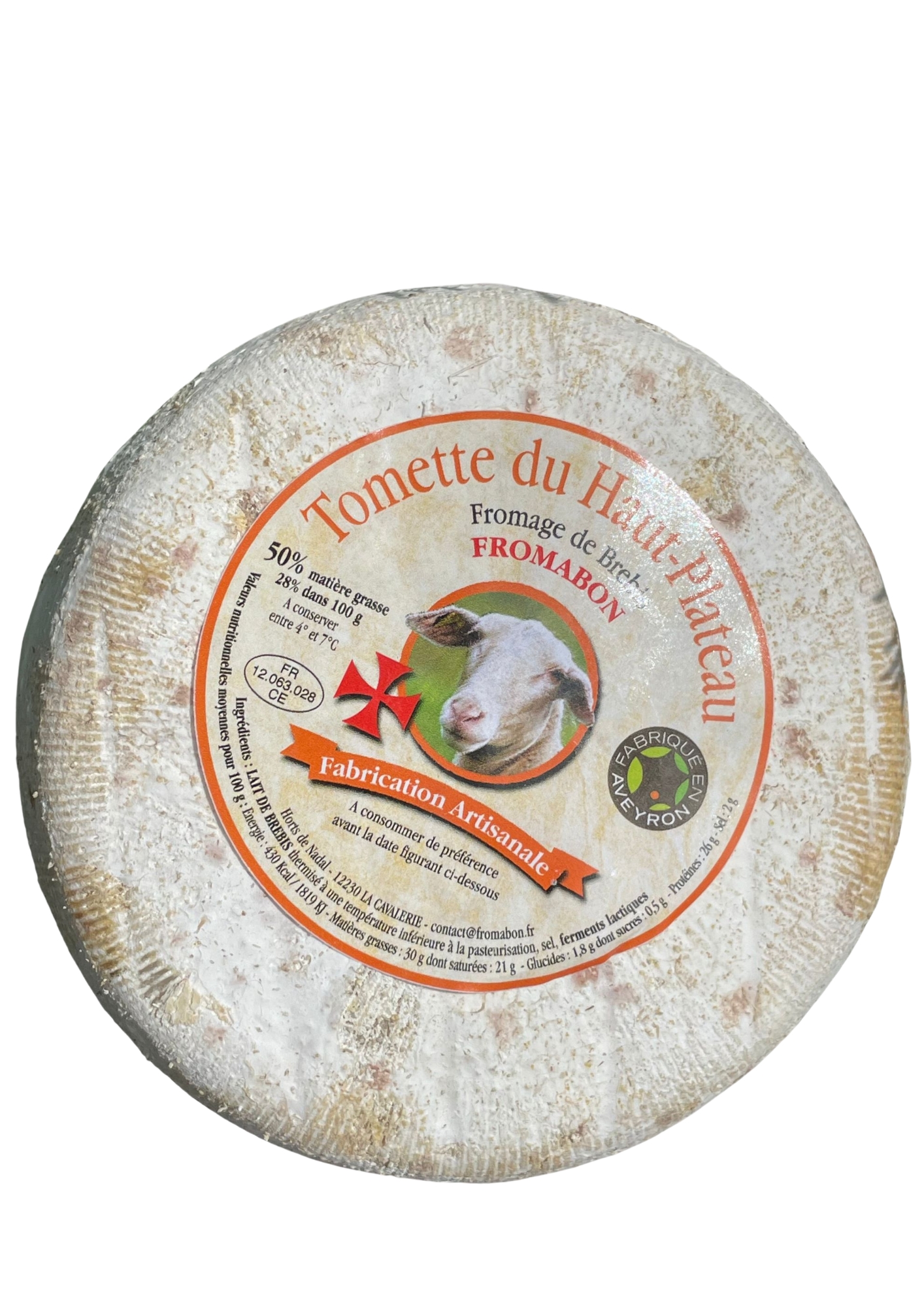 TOMMETTE DE BREBIS DE L'AVEYRON 